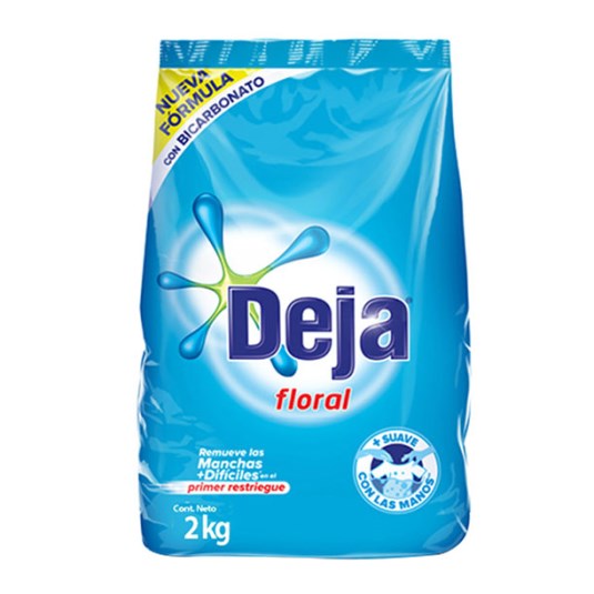 Detergente En Polvo Lightning Fragancia Deja