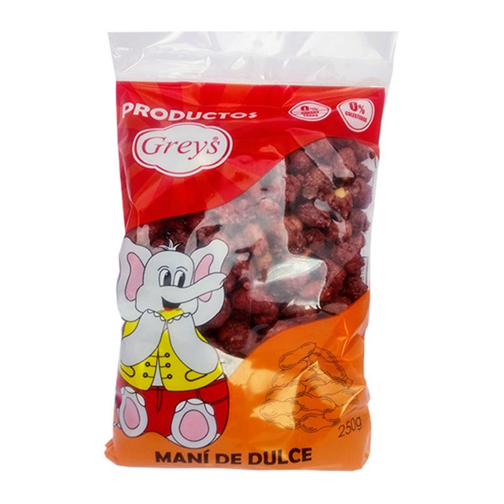 Maní Garrapiñado Greys 250 Gr