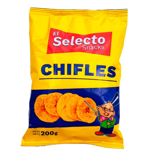 Chifles De Plátano El Selecto 200 Gr