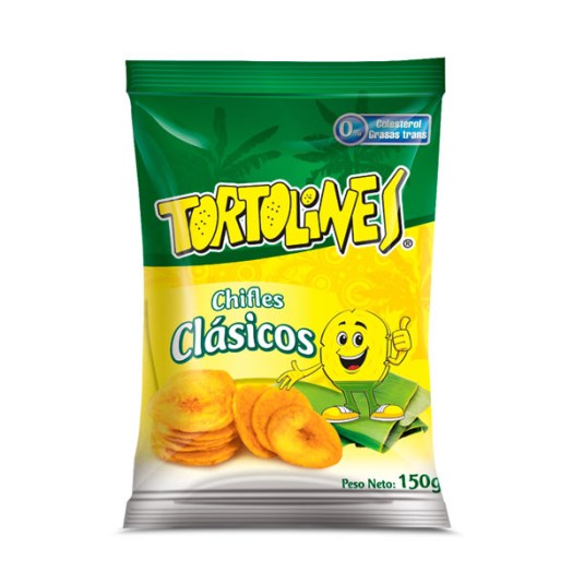 Chifles Sabor Natural Tortolines 150 Gr