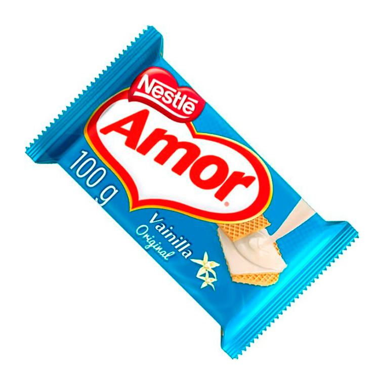 Galleta Waffer Vainilla Amor 100 Gr