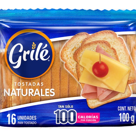 Tostadas Naturales Grile 100 Gr