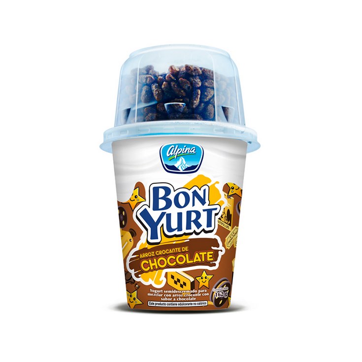 Alpina Bonyurt Choco Crispis 162 Ml.