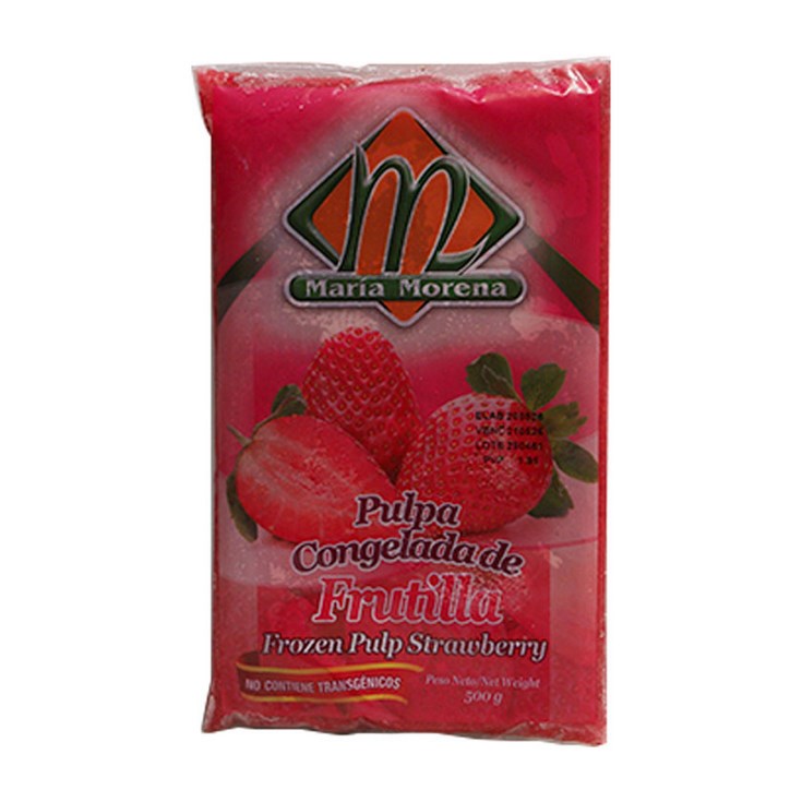 Maria Morena Pulpa Congelada Frutilla 500 Gr