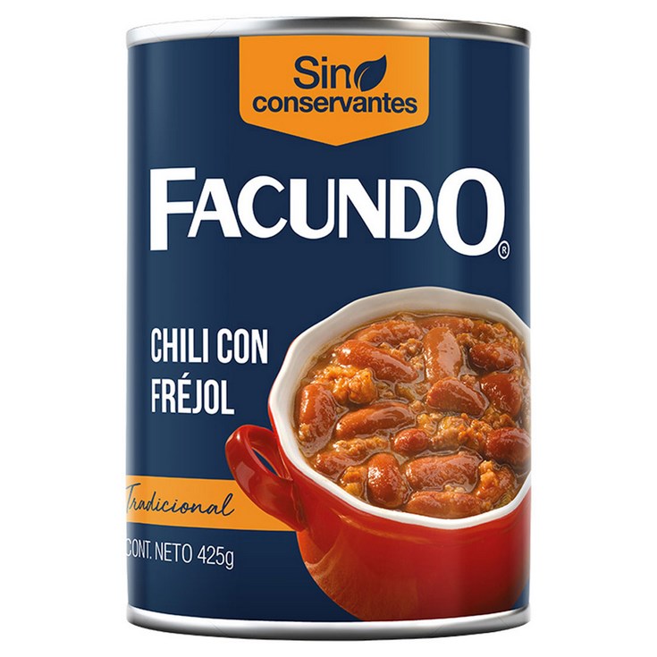 Fréjol Con Chili Facundo 425 Gr