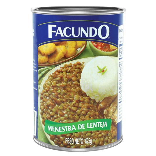 Menestra Lenteja Facundo 425 Gr