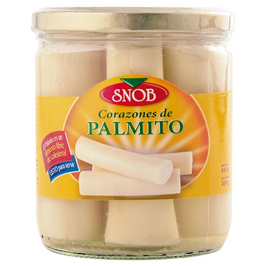 Corazones Palmito Snob 440 Gr