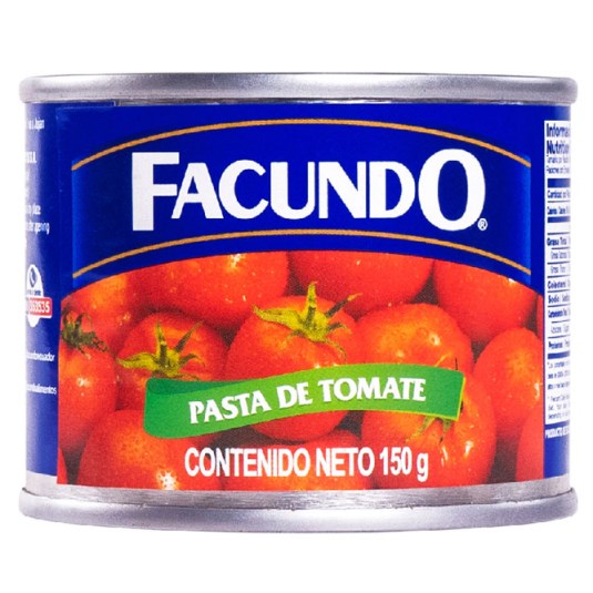 Pasta De Tomate Facundo 150 Gr