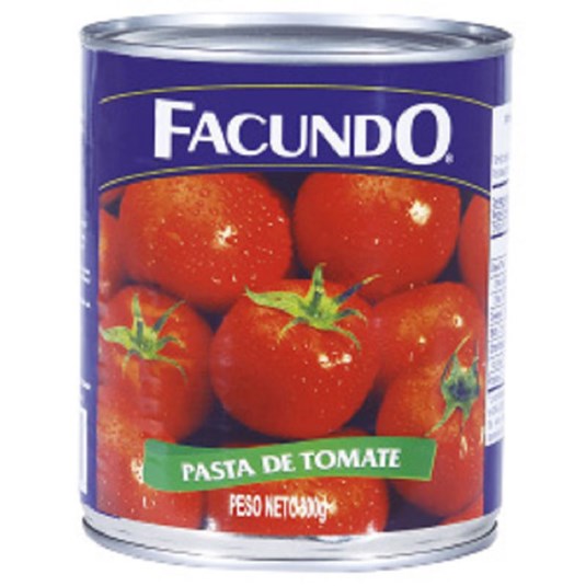 Pasta De Tomate Facundo 800 Gr