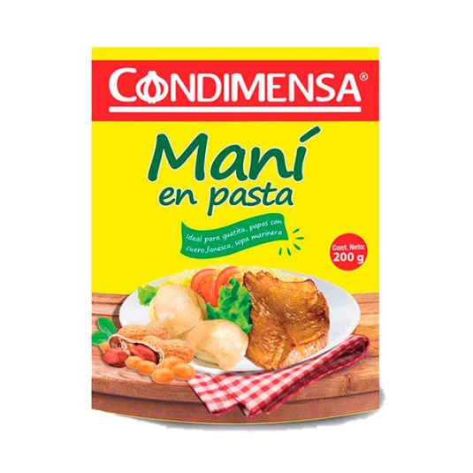 Pasta De Maní Funda Condimensa 200 Gr