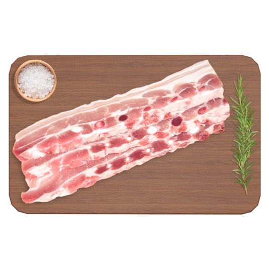Tira asado cerdo kg