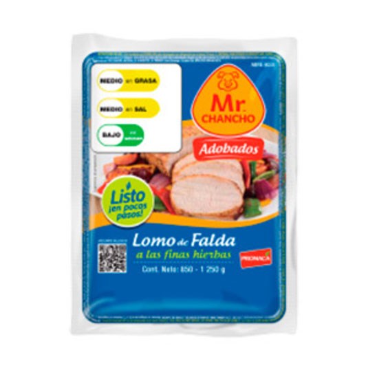 Mr. Chancho Lomo De Falda A Las Finas Hierbas