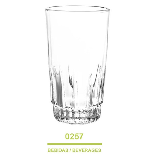 Cristar Vaso 257Al Liso Prisma 10 Oz