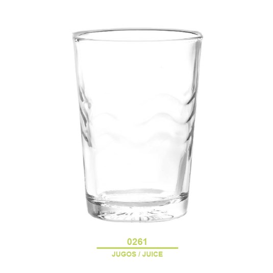 Cristar Vaso 261Al Liso Optico 8 Oz