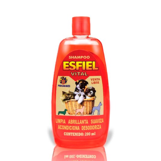 Shampoo Para Mascotas Cipermetrina 200 Ml.Roj