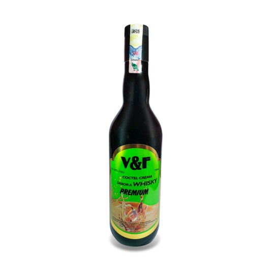 V&f crema de whisky 750 ml.