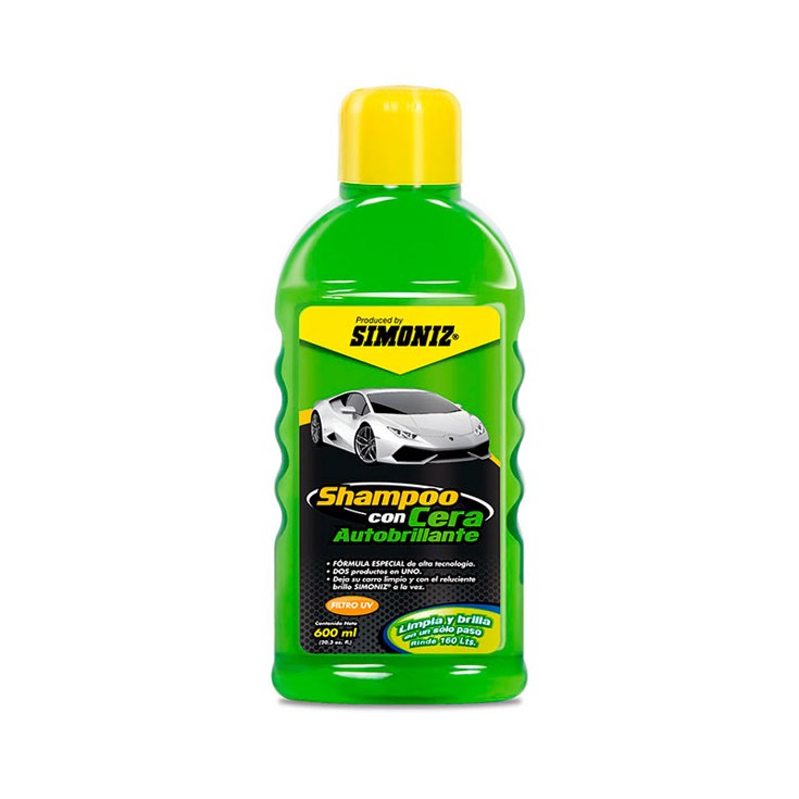 Simoniz Shampoo Con Cera Para Auto 600 Ml