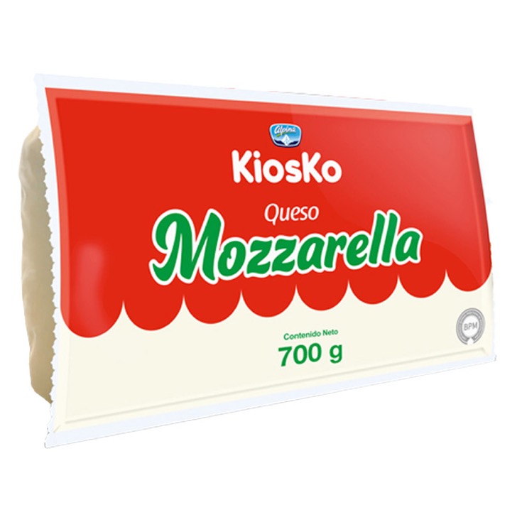 Queso Mozzarella Kiosko 700 Gr.