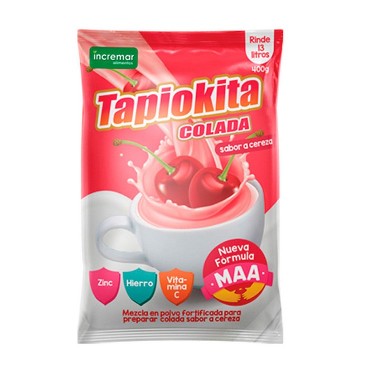 Tapiokita Colada Sabor A Cereza 200 Gr