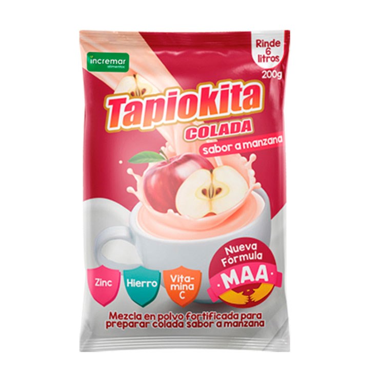 Tapiokita Colada Sabor A Manzana 200 Gr