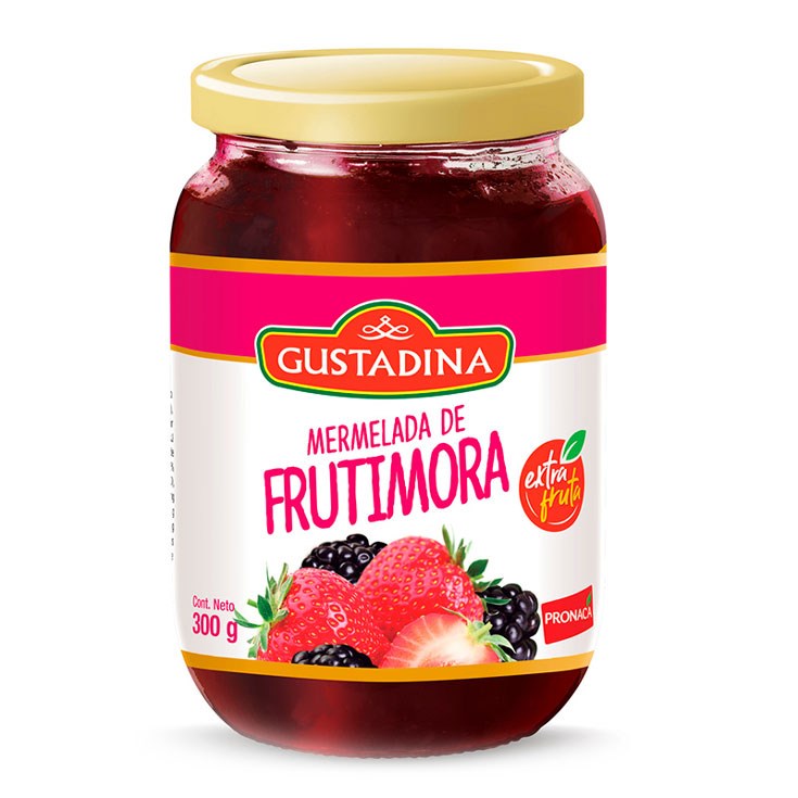 Gustadina Mermelada Frutimora 300 Gr