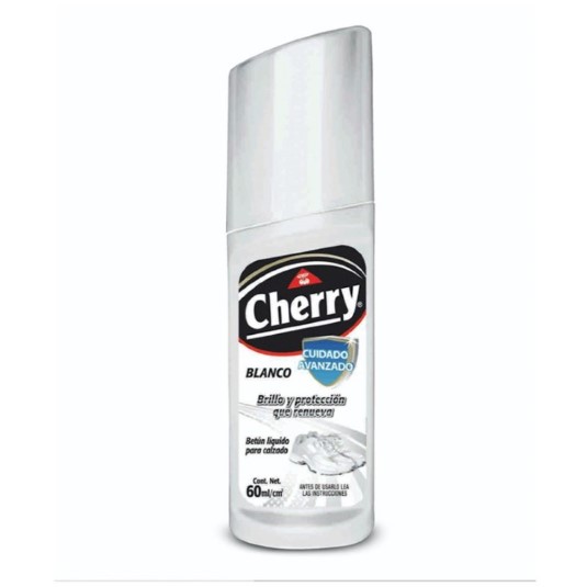 Cherry Betún Liquido Blanco 60 Ml