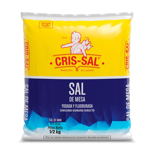 Sal De Mesa Cris Sal 500 Gr