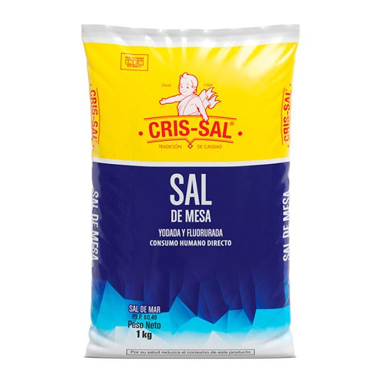 Sal De Mesa Cris-Sal 1 Kg