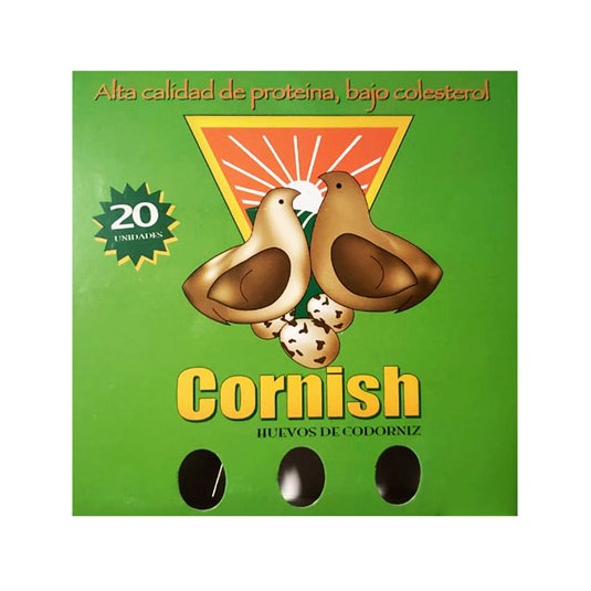 Huevos De Codorniz Cornish X 20 Un