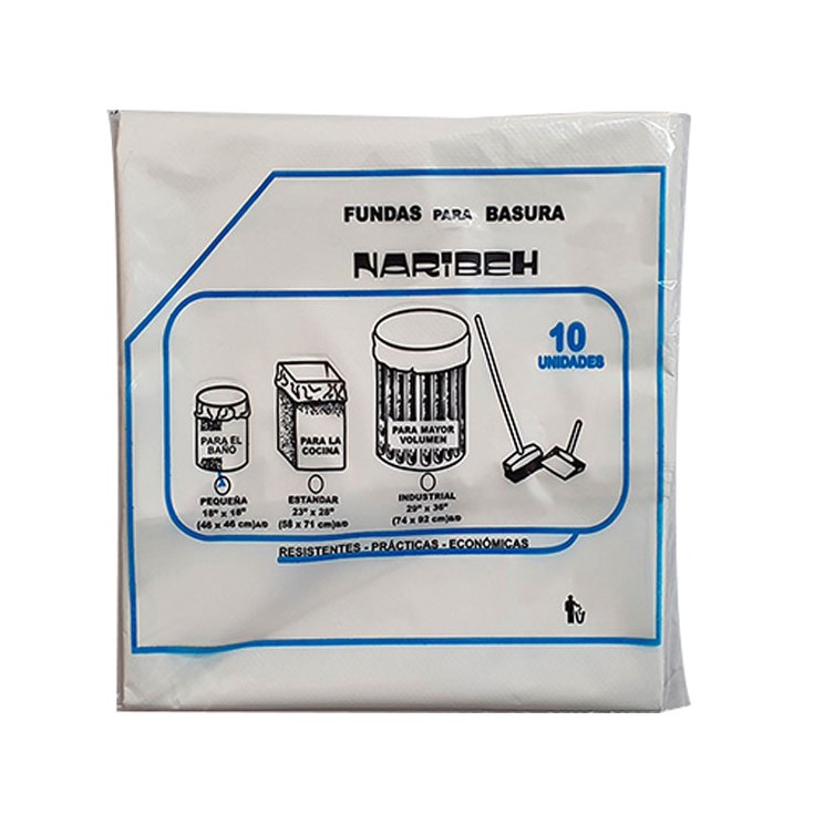Funda De Basura Pequeña Naribeh 18X18 Pulg