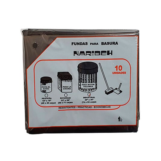 Funda De Basura Industrial Naribeh 29X36 Pulg