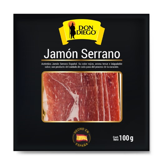 Jamon Serrano Don Diego 100 Gr.
