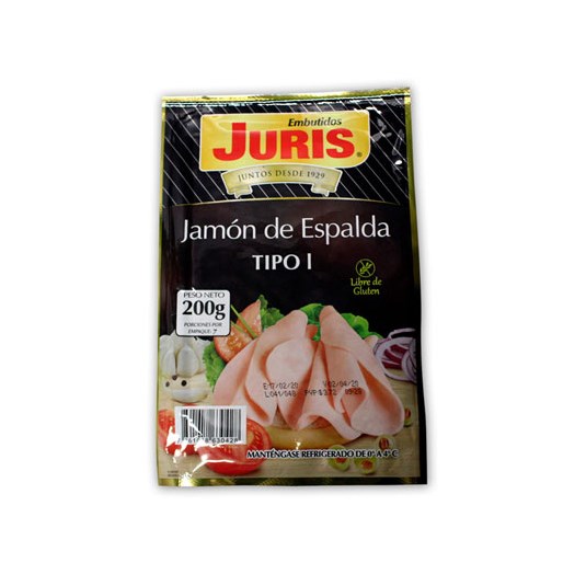 Jamón Espalda Premium Juris 200 Gr