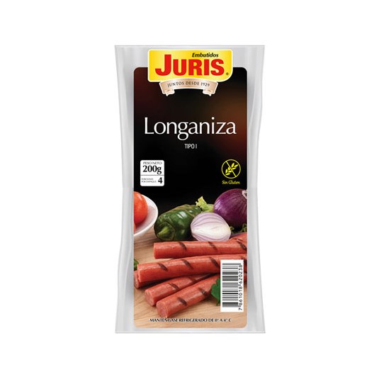 Longaniza Premium Juris 200 Gr