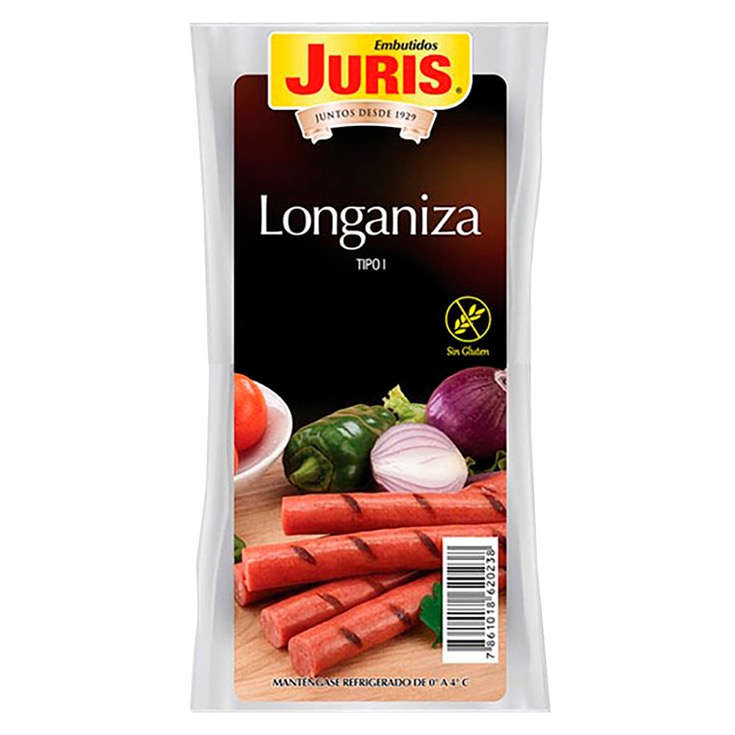 Juris longaniza premium kg.