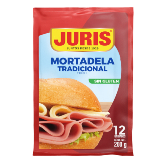 Mortadela Tradicional Juris 200 Gr