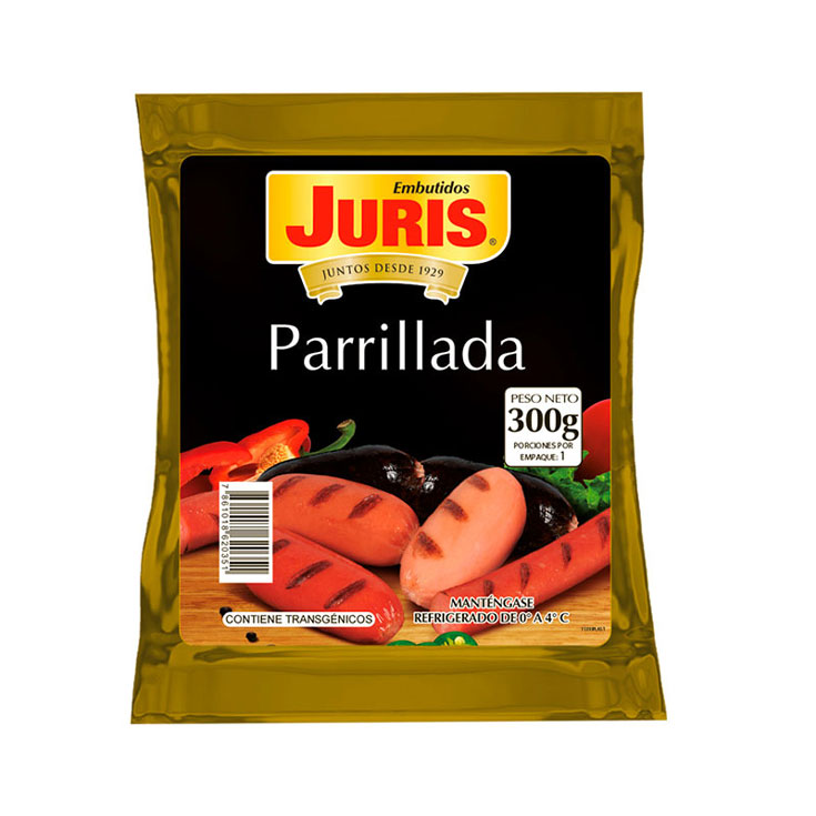Parrillada Embutidos Juris 300 Gr