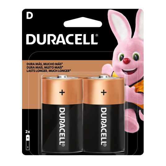 Pila D Duracell Blister X 2
