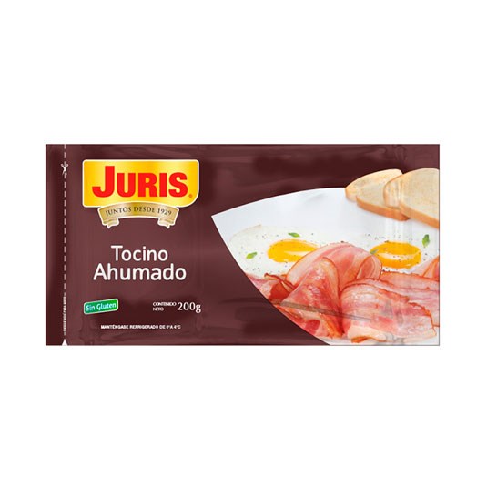 Tocino Ahumado Juris 200 Gr