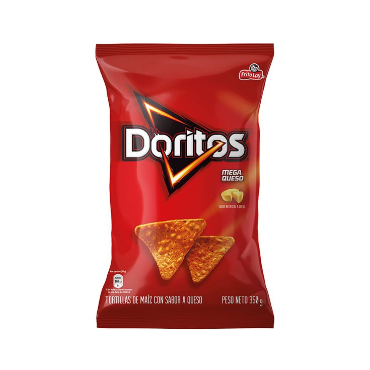 Doritos Mega Queso 350 Gr