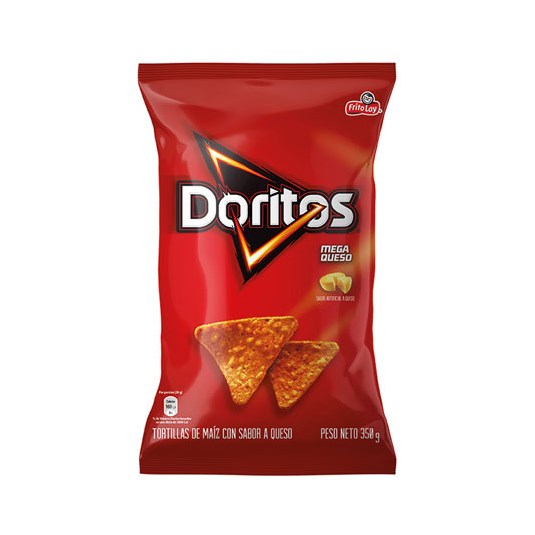 Doritos Mega Queso 350 Gr