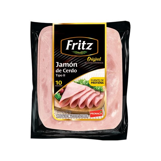 Fritz jamon 200 gr.