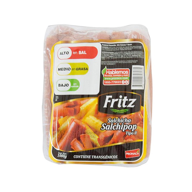 Salchicha Pop Fritz 1 Kg