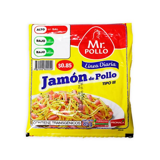 Jamón Pollo Mr. Pollo 200 Gr
