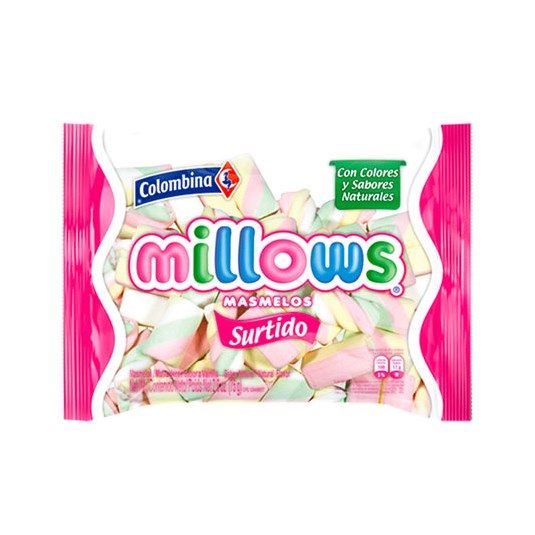 Millows Surtido Colombina 145 Gr