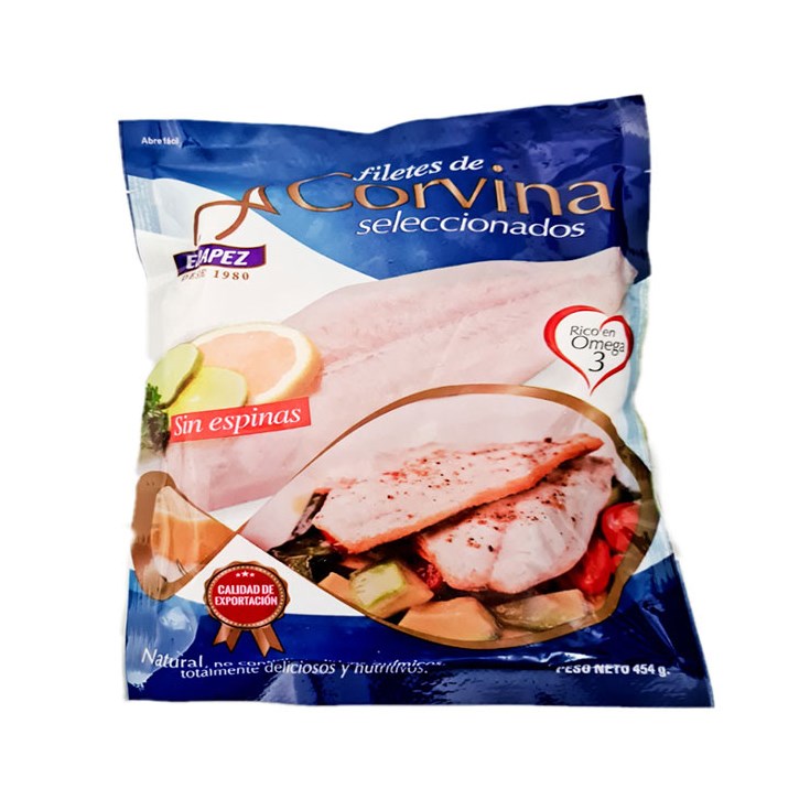 Corvina Blanca Ecuapez 450 Gr