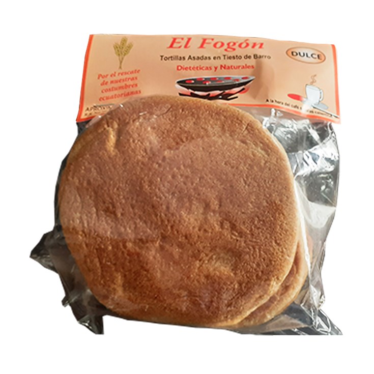 Tortilla De Tiesto De Dulce El Fogonazo 250 Gr.