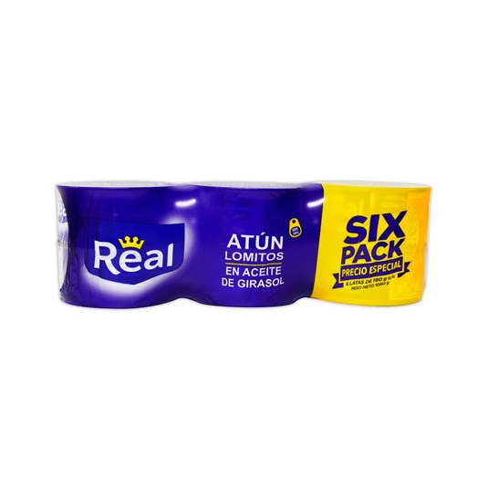 Atún Aceite Abre Fácil Real Pack X 6 de 180 Gr C