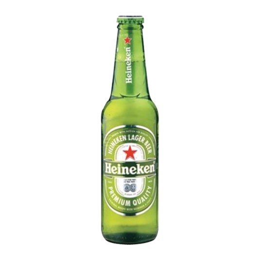 Heineken cerveza premium botella 330 ml.