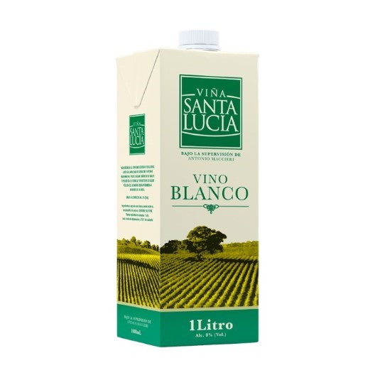 Santa Lucia Vino Blanco Tetrapack 1 Lt